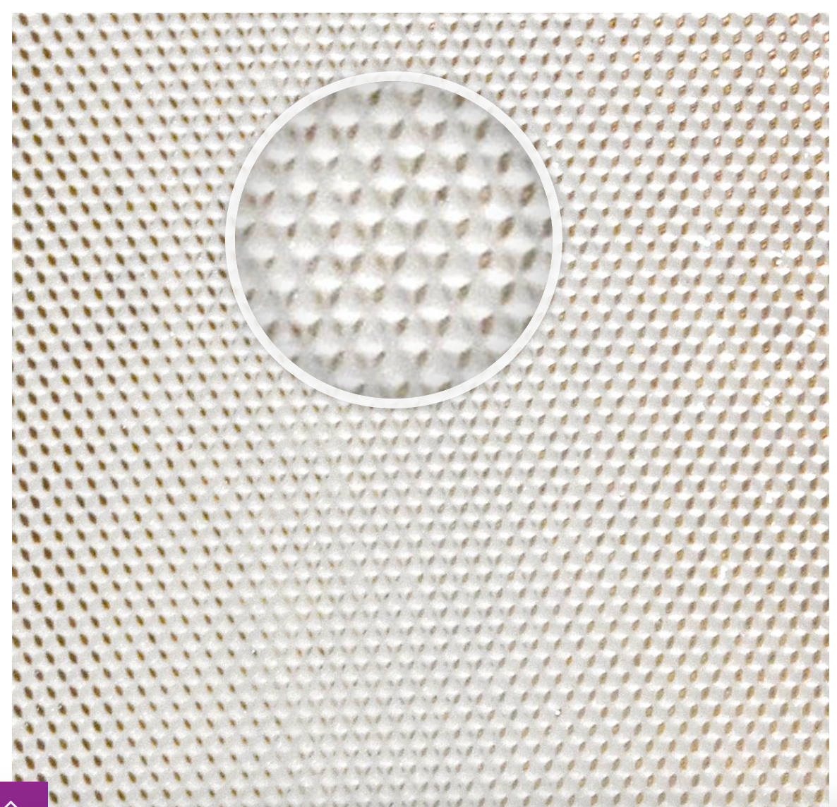 Clear Cube Textured Wissmach Art Glass non-fusible sheet glass 4mm thick - Stained Glass and Mosaics ONE size 10.5 x 8+ inches