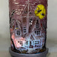 DT46 Haunted House Texture Mold - 12x12in Creative Paradise Inc Ceramic Glass Mold