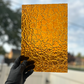 Wissmach Amber Figure C Art Glass Non Fusible Sheet Glass - Stained Glass and Mosaics ONE size 7.5 x 10.75 inches