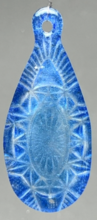 LF248 Crystal Tear Ornament by Creative Paradise Inc Fusible Ceramic Molds