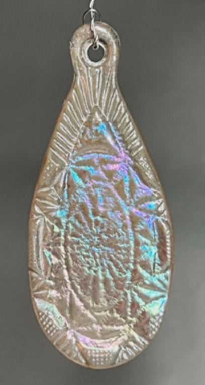 LF248 Crystal Tear Ornament by Creative Paradise Inc Fusible Ceramic Molds