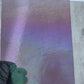 1428 Light Violet Rainbow Iridescent Transparent Bullseye Glass Fusible 90coe