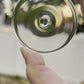 Crystal Glass Blown Handspun Rondels made in Germany
