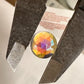 11mm Jewel - Round Faceted Trichroic Irid - Instock to Quickly Ship