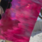 Bullseye Glass - 2311 - Cranberry Pink Trans & White Opal Streaky 90coe