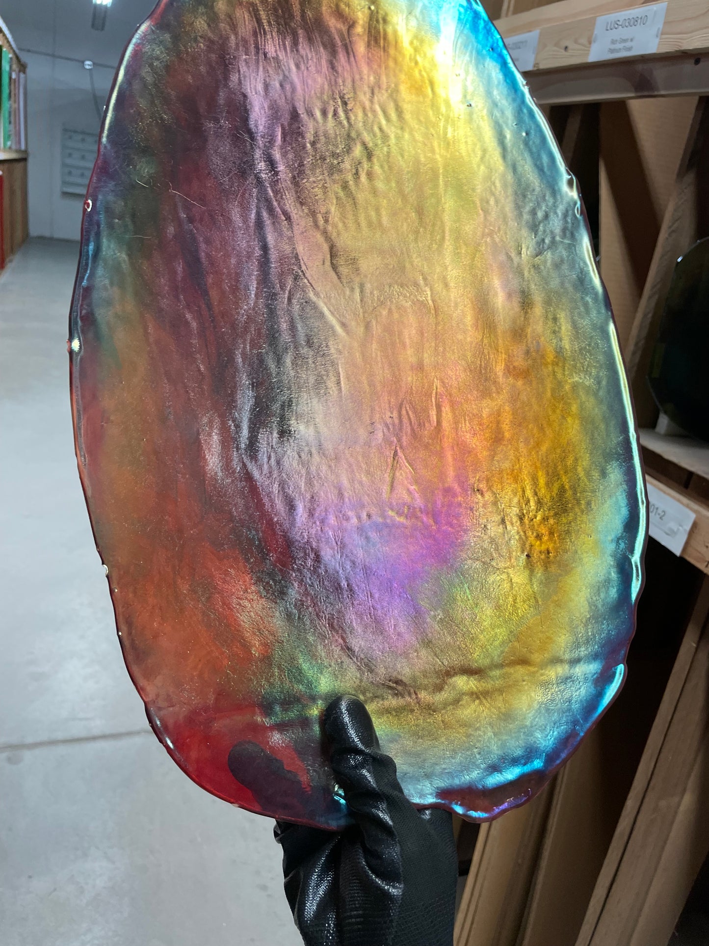 Lustre Egg Sheet Glass - 12 Colors