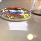 NEW SIZES! Trichroic & Irid Coated Faceted Round Jewels - Clear