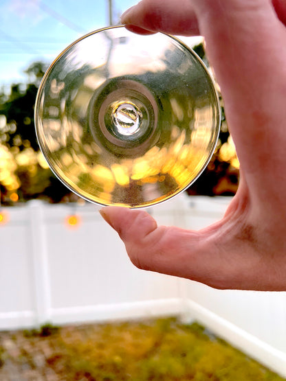 Crystal Glass Blown Handspun Rondels made in Germany