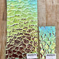Trichroic Glass Sheets - Waves